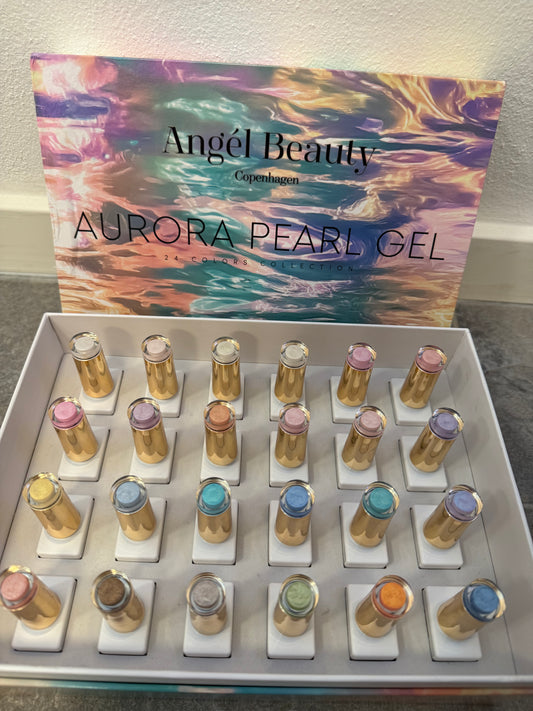 Aurora Pearl Gel – 24 farver (15 ml)