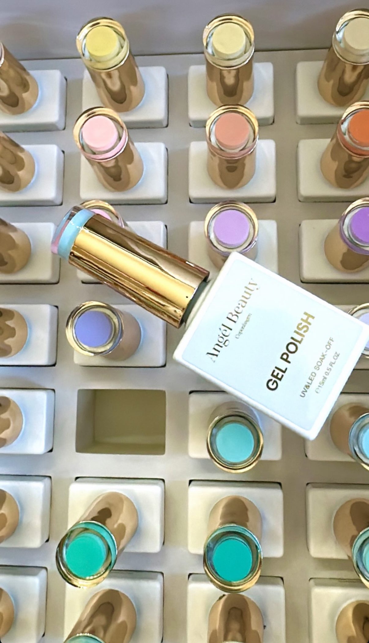 Pastel Gel Polish – 48 stk (15 ml)