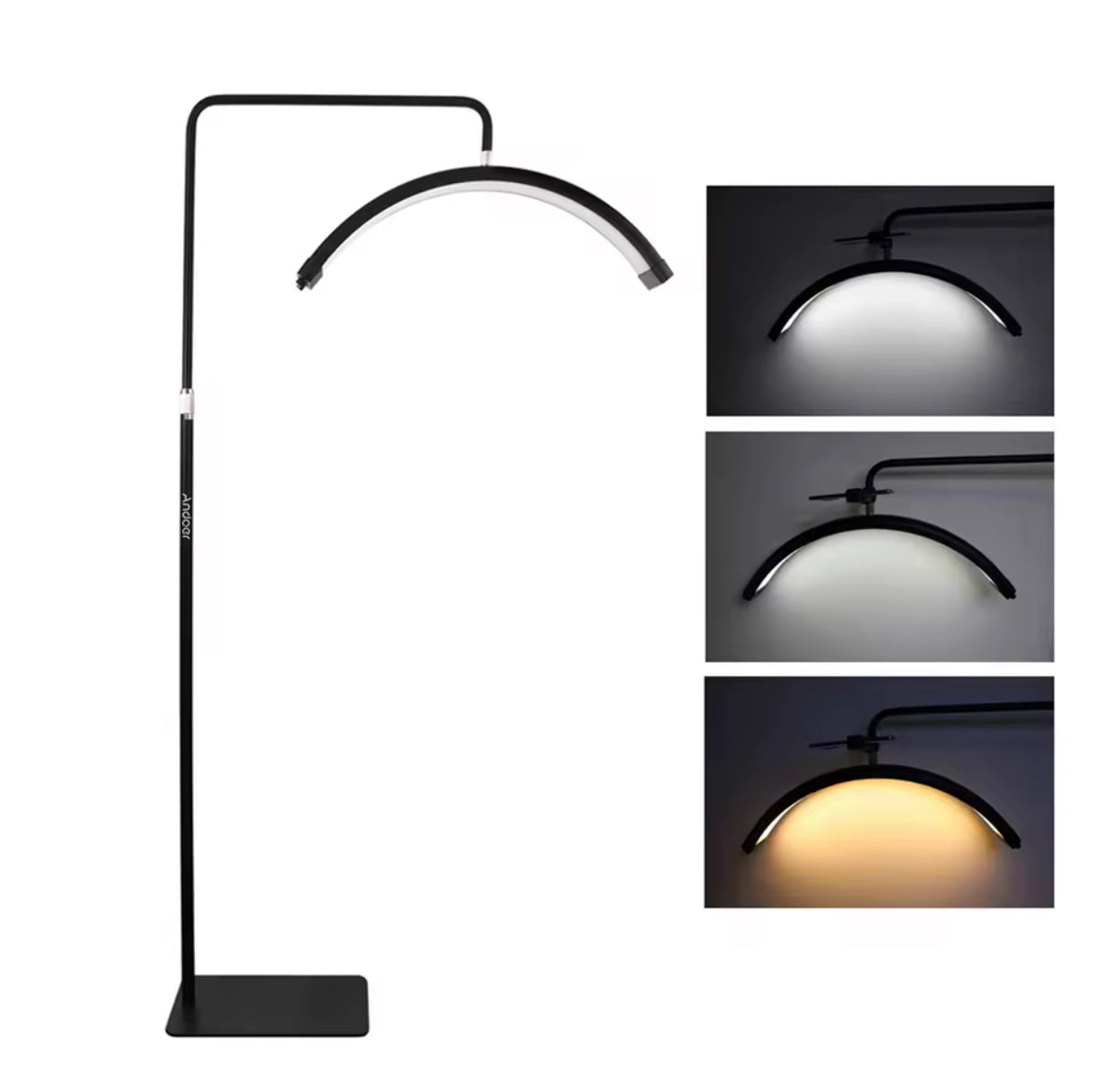 Angel Beauty – Professional LED Half Moon Lamp
